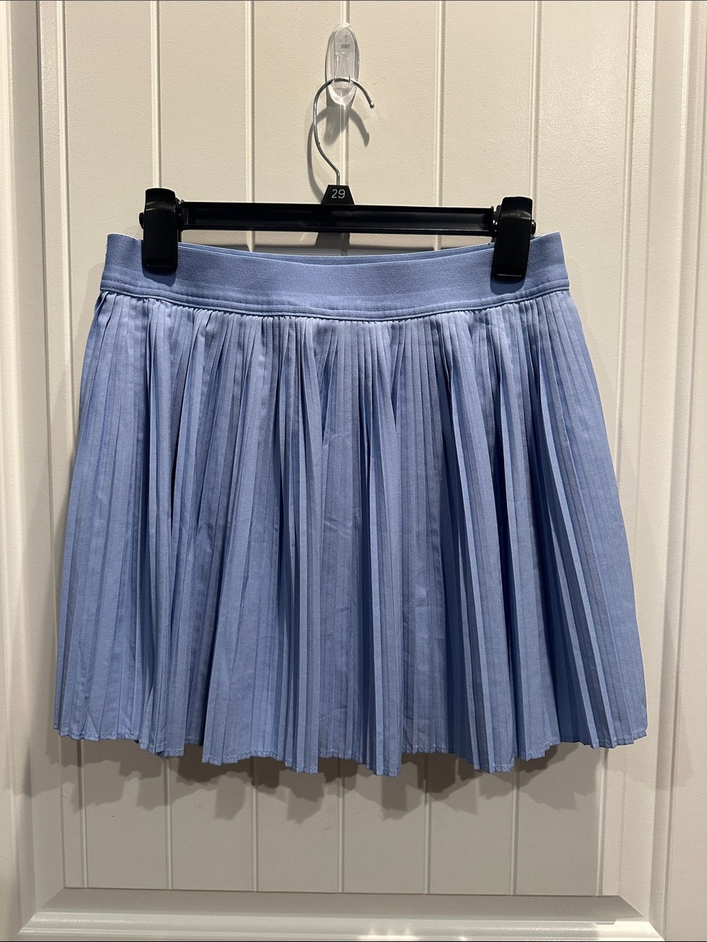 Old Navy Light Blue Pleated Skater Skirt
